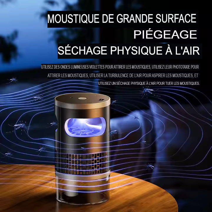 lampe anti moustique idéal pour chambre Camping en plein air Portable couleur noire prêt à expédier