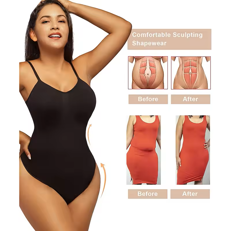 Shapewear pour femmes, taille haute, levage des fesses, contrôle du ventre, Body sans couture, Body Shapewear