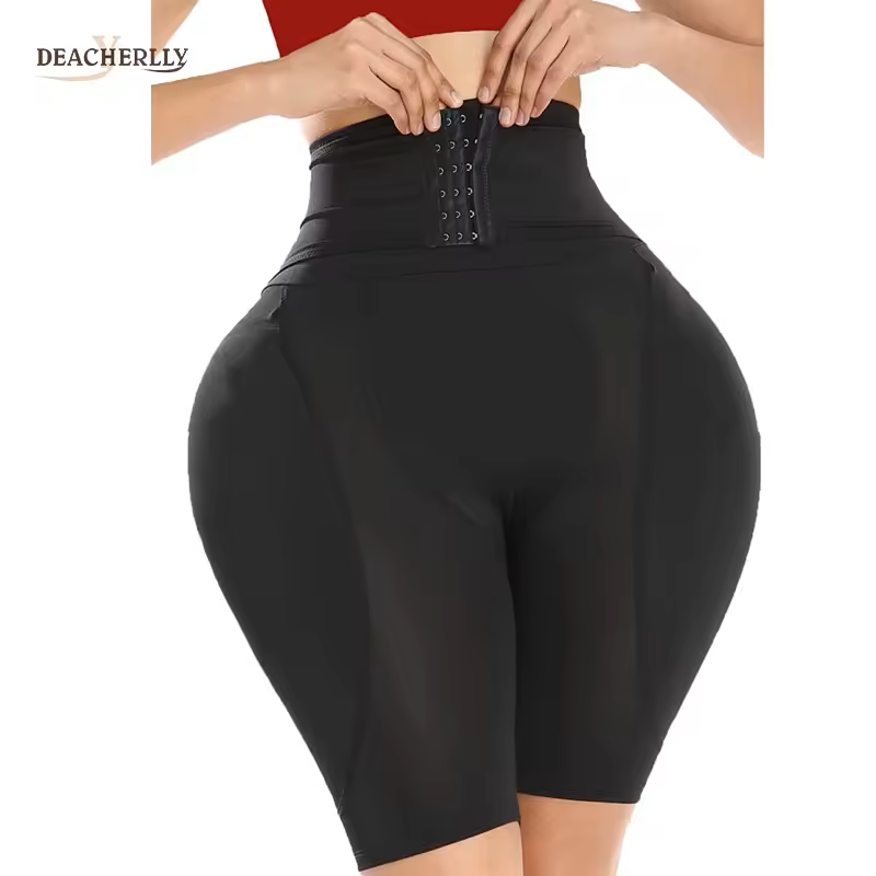 culotte taille haute rembourrée pour femme, rehausseur de fesses et hanches, contrôle du ventre